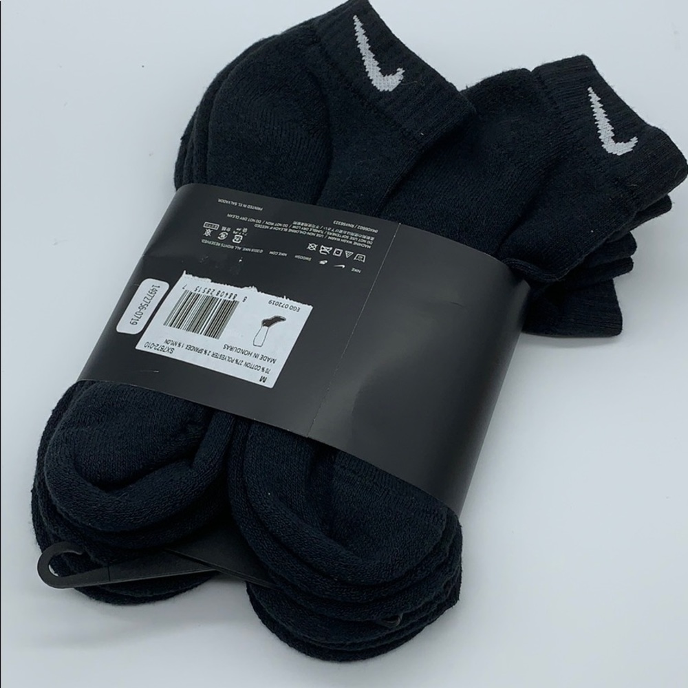 NIKE EVERYDAY COTTON CUSHIONED LOW TRAINING SOCKS - Picture 5 of 16